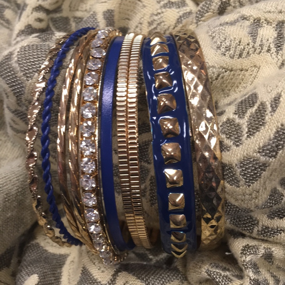 Gold Bangle Bracelets